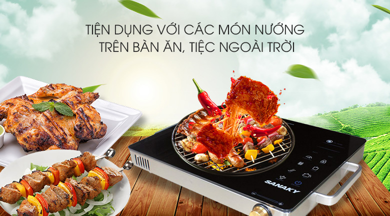 Bếp hồng ngoại đơn Sanaky SNK-2524HGN 2000W
