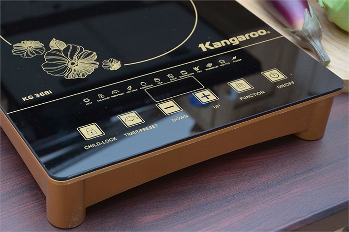 Bếp hồng ngoại Kangaroo KG 368I Màu Đen