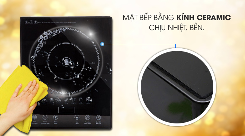 Bếp hồng ngoại Midea MIR-T2013DA