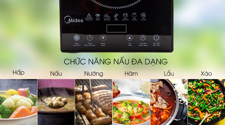 Bếp hồng ngoại Midea MIR-T2013DA