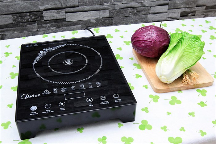 Bếp hồng ngoại Midea MIR-T2013DA Màu Đen