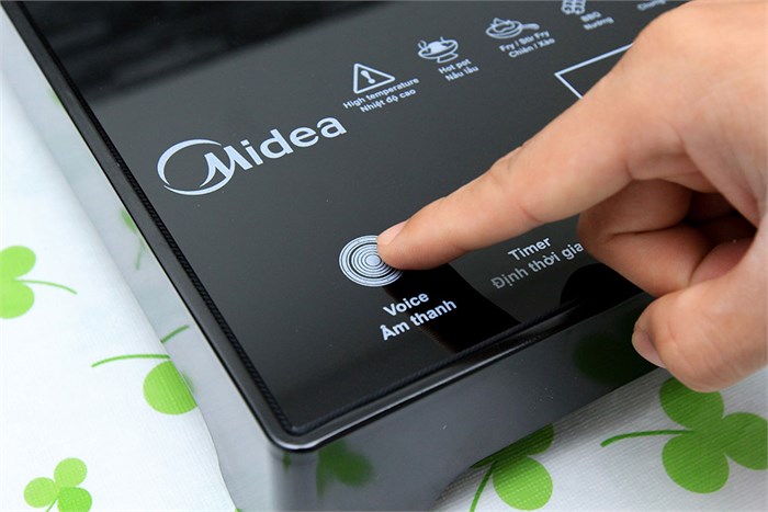 Bếp hồng ngoại Midea MIR-T2013DA Màu Đen