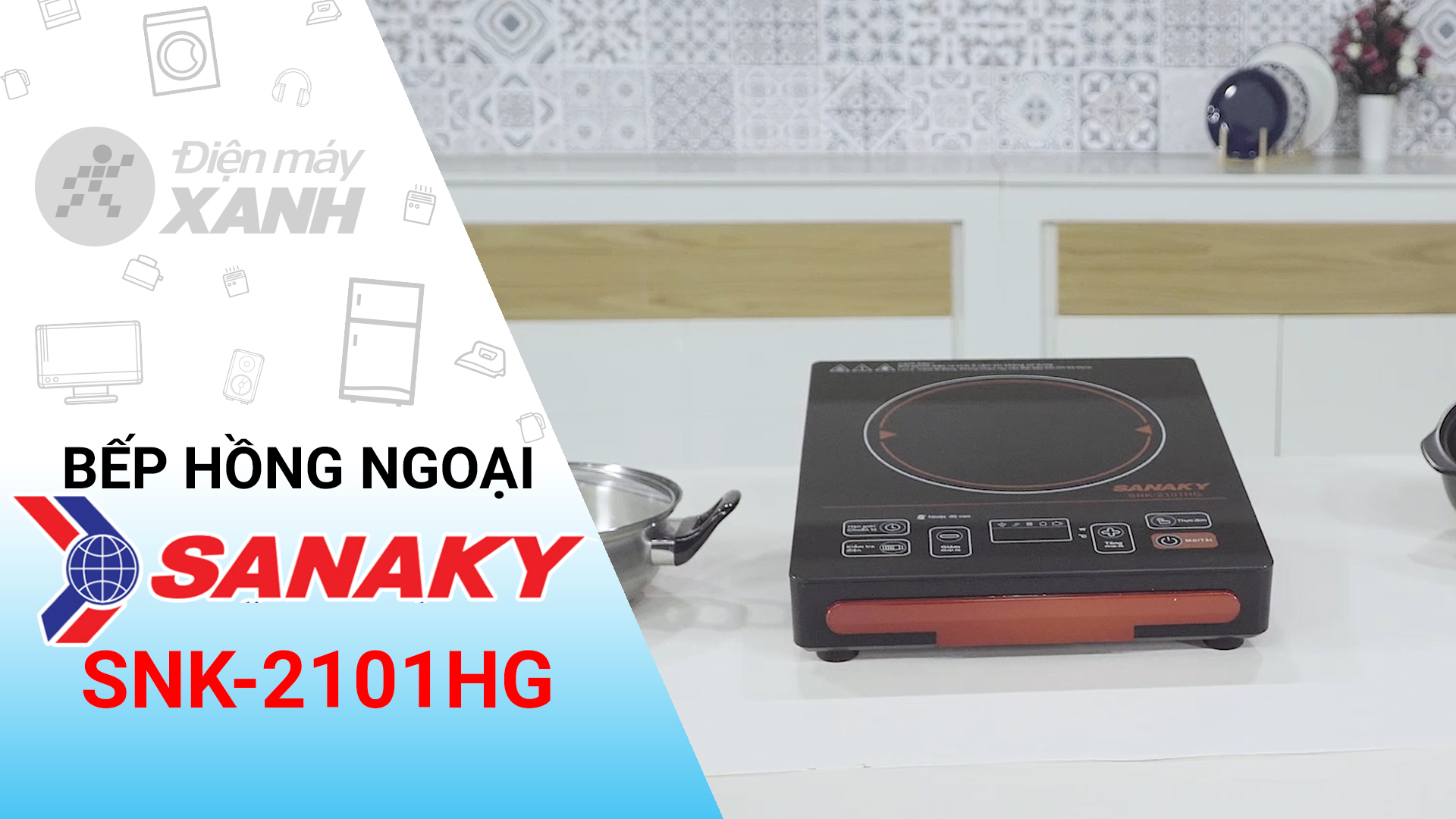 Bếp hồng ngoại Sanaky SNK-2101HG