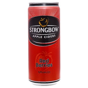 Nước táo lên men Strongbow Red Berries 4,5% cồn