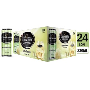 Thùng Strongbow Elder Flower 4,5% cồn