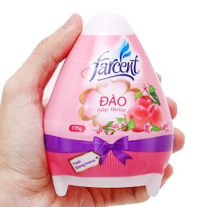 Sáp thơm hình trứng Farcent Hương đào 170g