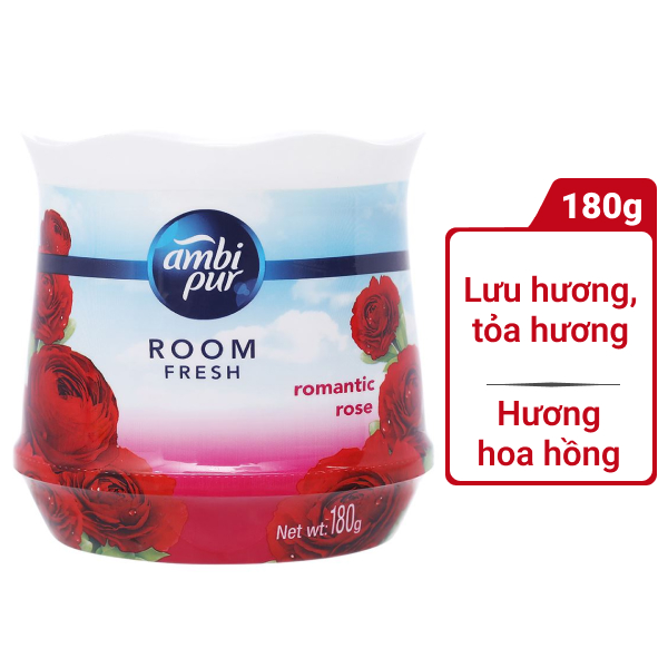 Sáp thơm Ambi Pur hương hoa hồng 180g