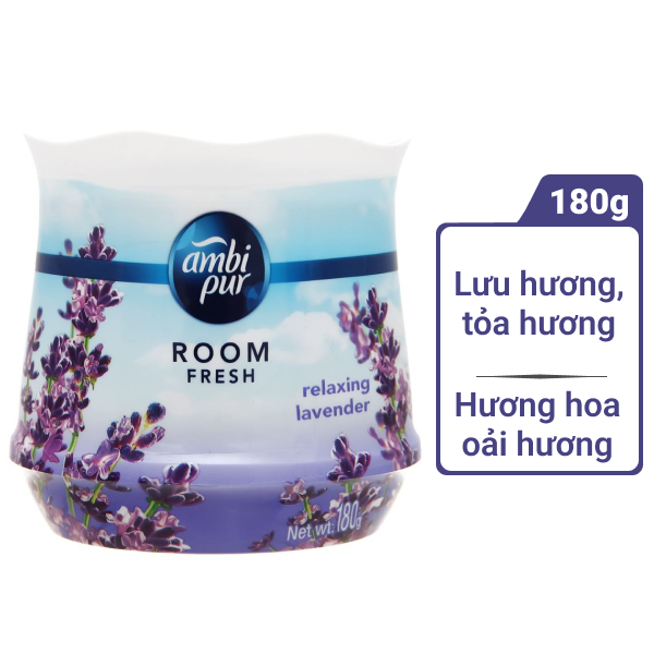 Sáp thơm Ambi Pur hoa oải hương 180g