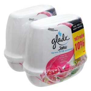 Bộ 2 hộp sáp thơm Glade Hương hoa lily 180g