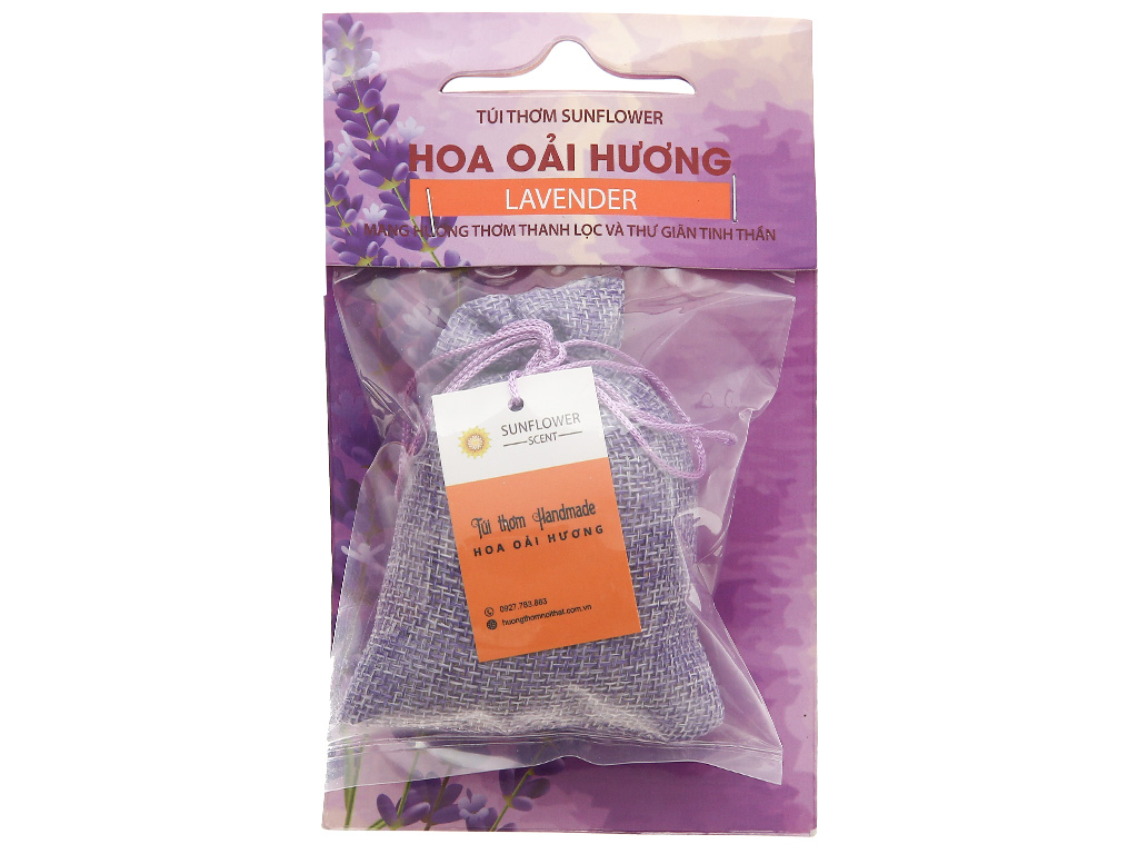 Túi thơm Sunflower hương hoa oải hương 30g 1
