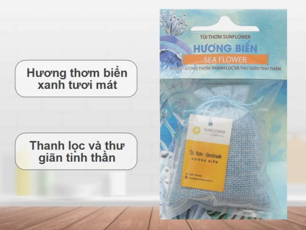 Túi thơm Sunflower hương biển 30g 2