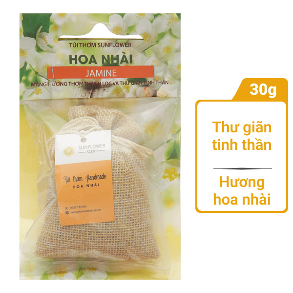 Túi thơm Sunflower hoa nhài 30g