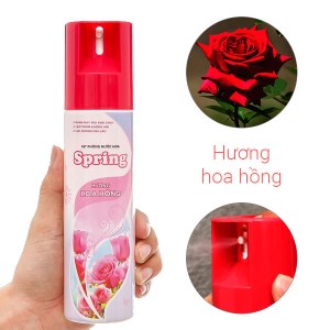 Nước hoa xịt phòng Spring Hương hoa hồng 250ml