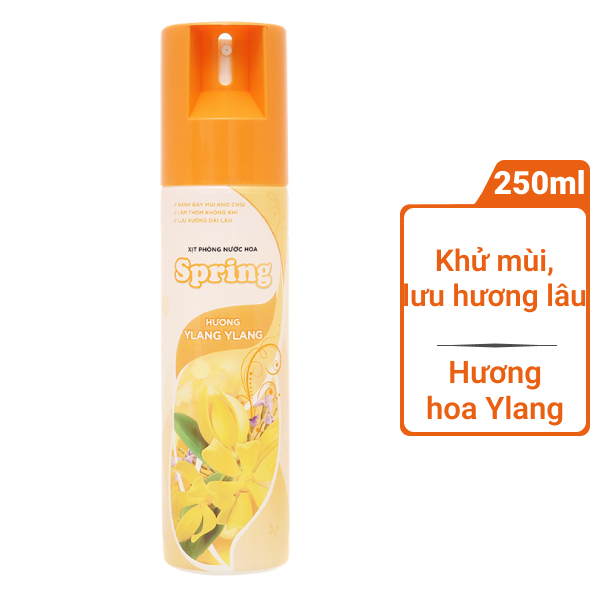 Xịt phòng Spring hoa ylang 250ml