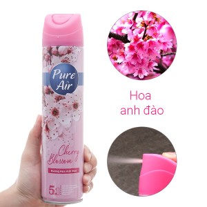 Xịt phòng Pure Air hương hoa anh đào 280ml