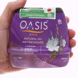 Sáp thơm Oasis natural lavender & musk 200g