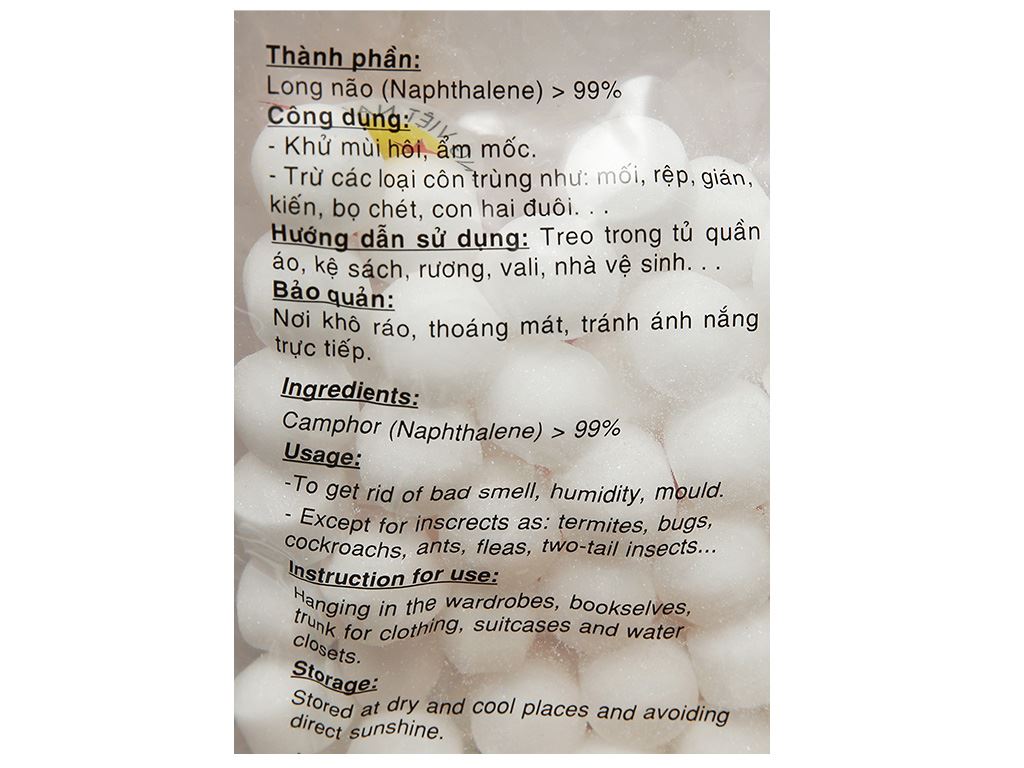 Long não Thuận An viên tròn, trắng, màu 1kg 5