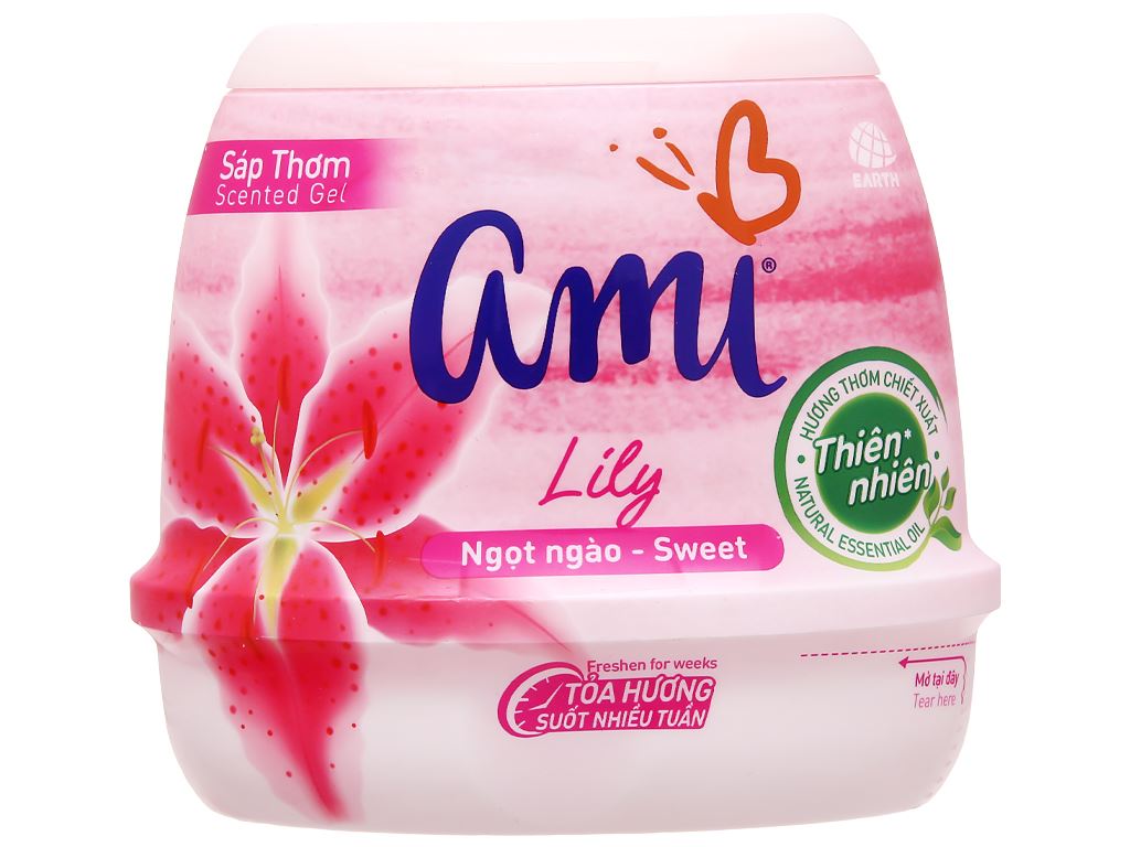 Sáp thơm Ami hương hoa lily 200g 1