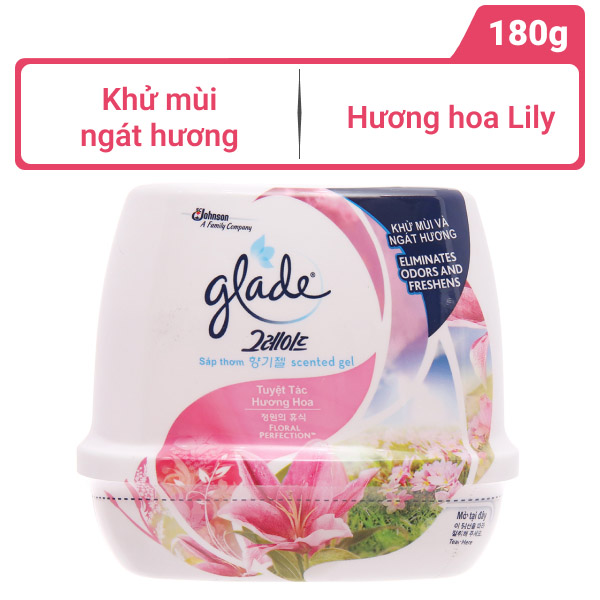Sáp thơm Glade hoa lily 180g