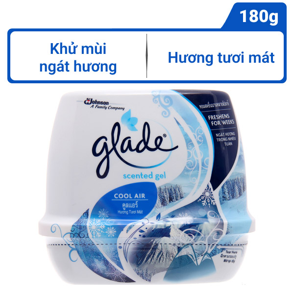 Sáp thơm Glade hương tươi mát 180g