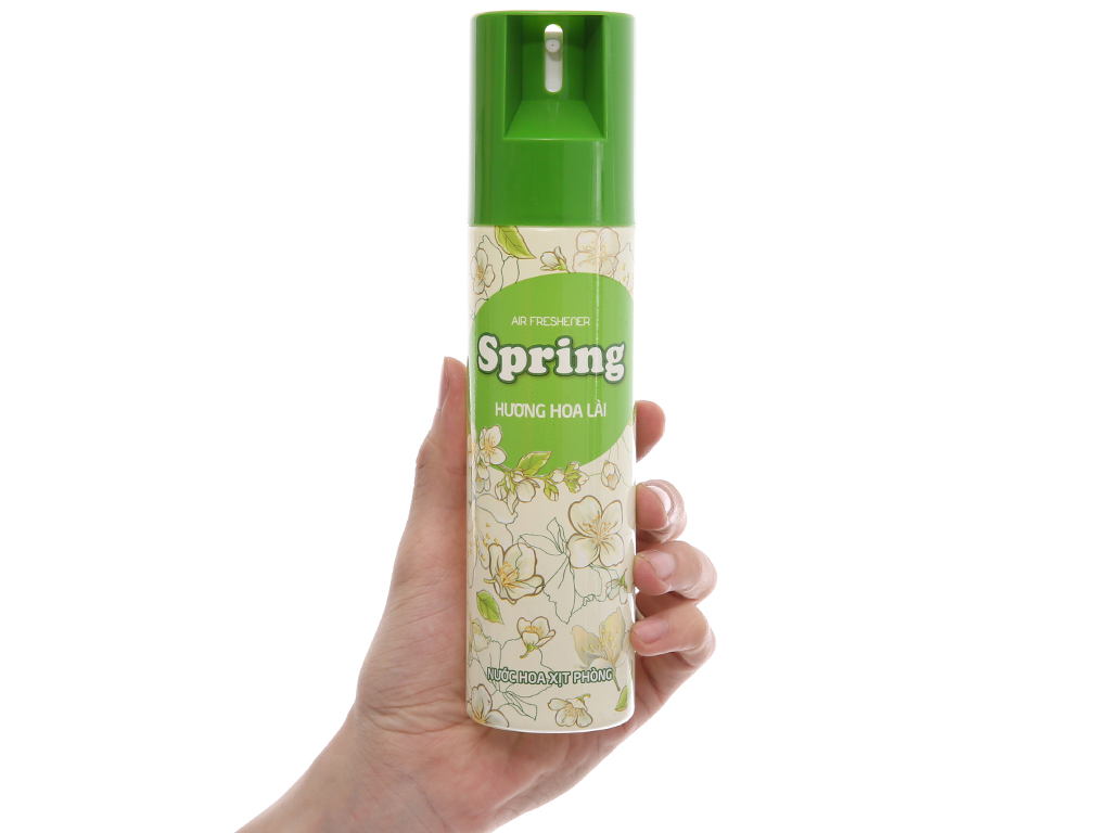 Xịt phòng Spring hương hoa lài 280ml 5