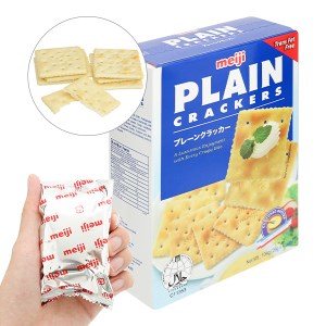 Bánh Meiji Plain Cracker hộp 104g