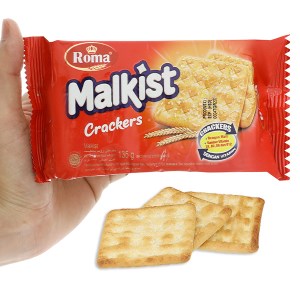 Bánh Malkist Crackers Roma gói 135g