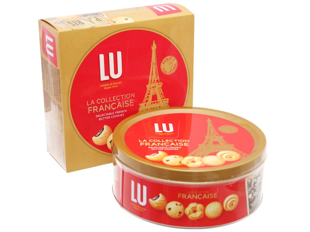 Bánh quy bơ Pháp LU hộp 310g 2