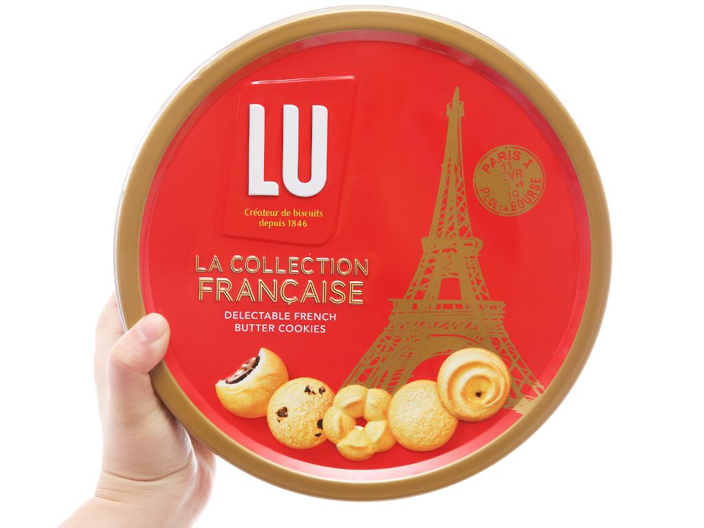 Bánh quy bơ Pháp LU hộp 310g 4