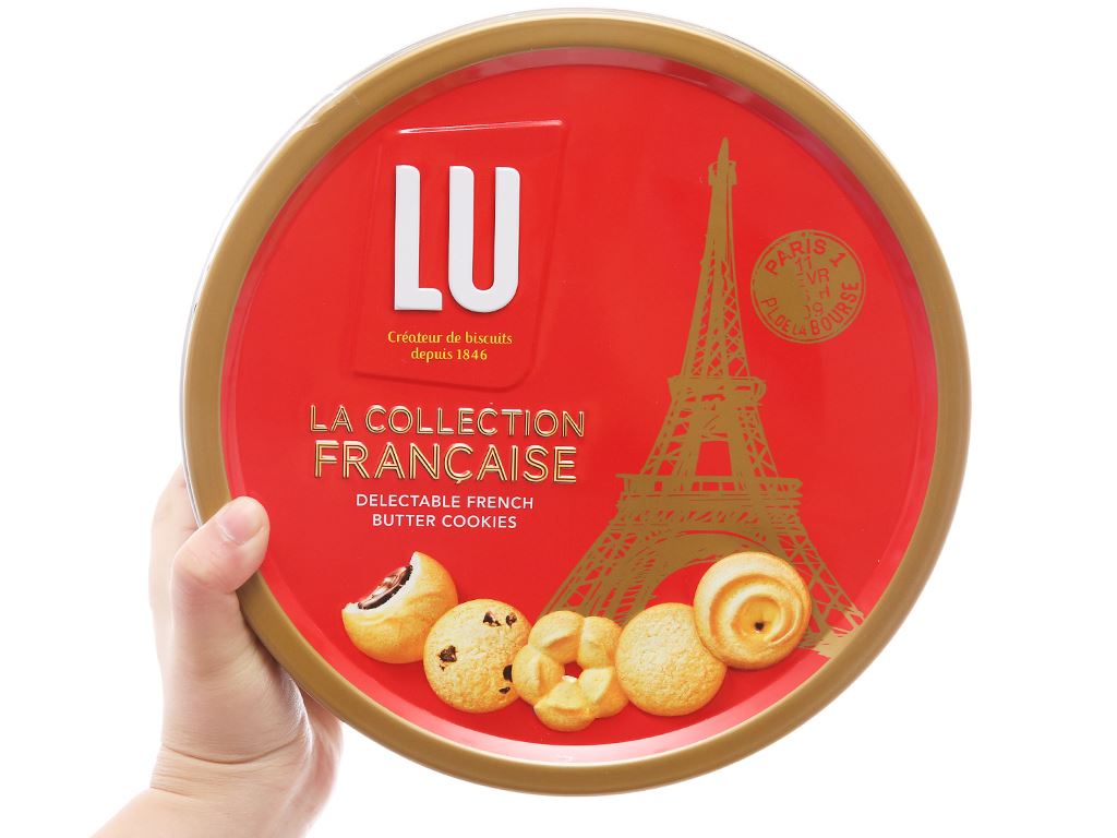 Bánh quy bơ LU hộp 540g 4