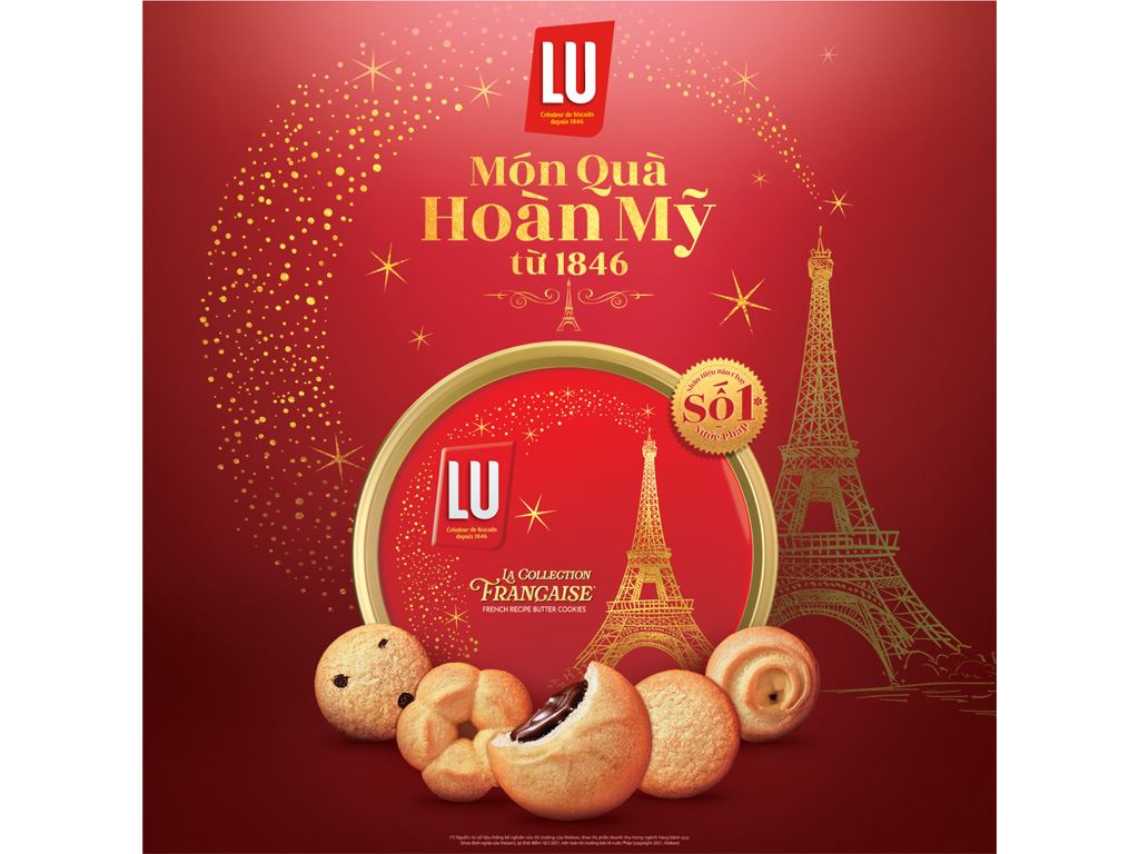 Bánh quy bơ thập cẩm LU hộp 708g 10