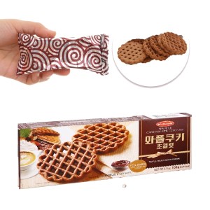 Bánh quy socola Kokola Waffle Cookies hộp 100g