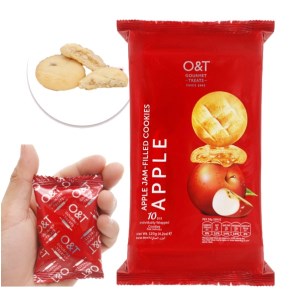 Bánh quy nhân mứt táo O&T gói 120g