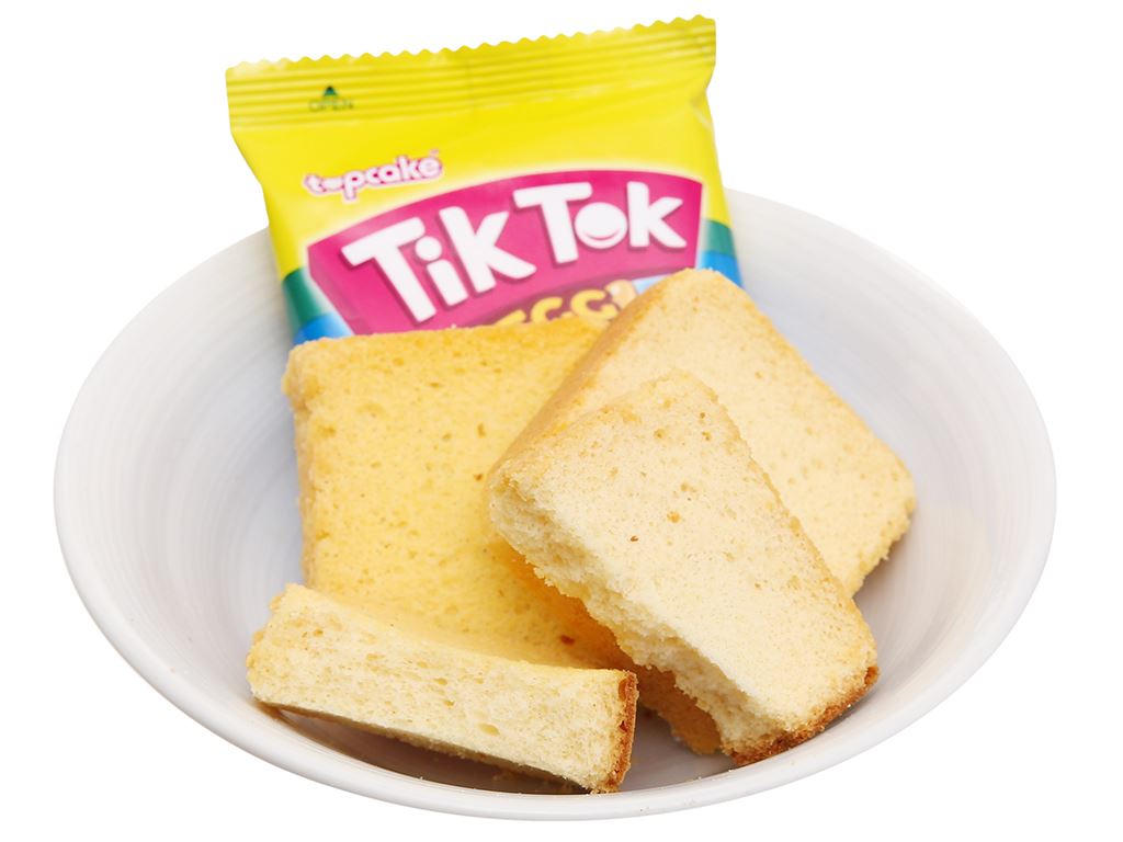Bánh trứng bơ TikTok 12 gói x 10g giá tốt tại Bách hoá XANH