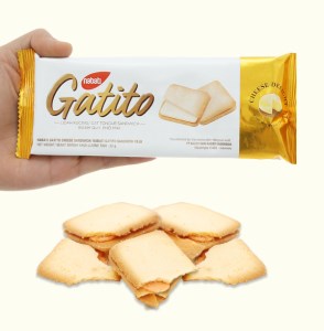 Bánh quy phô mai Nabati Gatito gói 32g