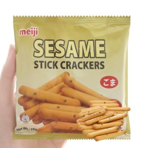 Bánh Sesame Meiji gói 29g
