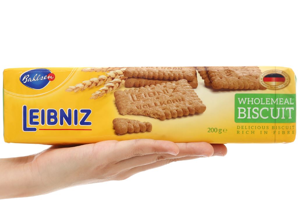 Bánh quy ngũ cốc nguyên hạt Leibniz Bahlsen gói 200g 5