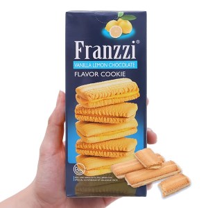 Bánh quy vị sô cô la chanh vani Franzzi hộp 115g