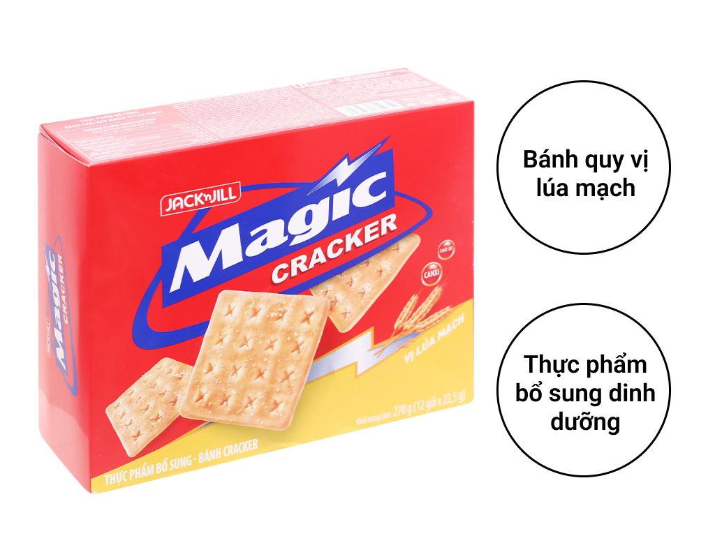 Bánh Magic Cracker hộp 270g 2