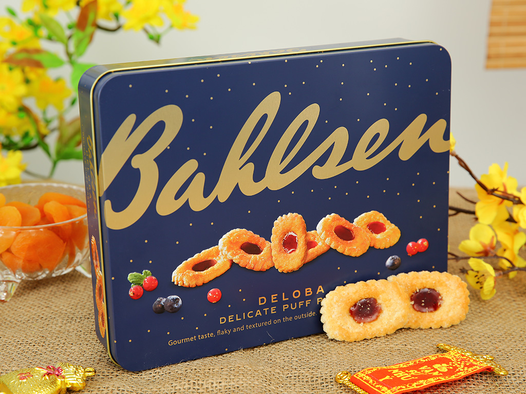 Bánh quy phồng Deloba Bahlsen hộp 200g 1
