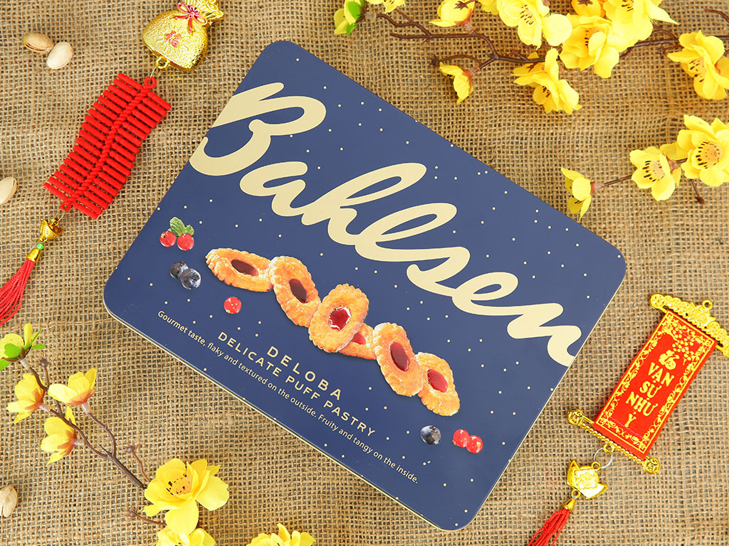 Bánh quy phồng Deloba Bahlsen hộp 200g 2