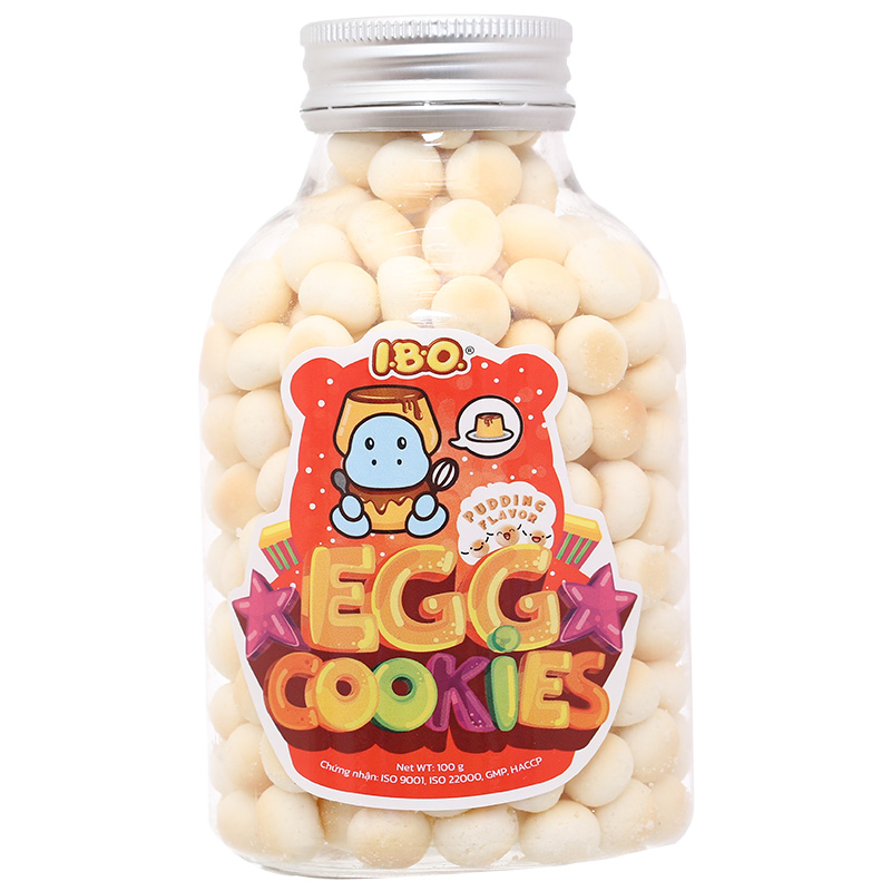 Bánh quy I.B.O vị đào hũ 100g (từ 6 tháng) 14
