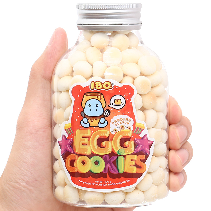 Bánh quy I.B.O vị đào hũ 100g (từ 6 tháng) 16