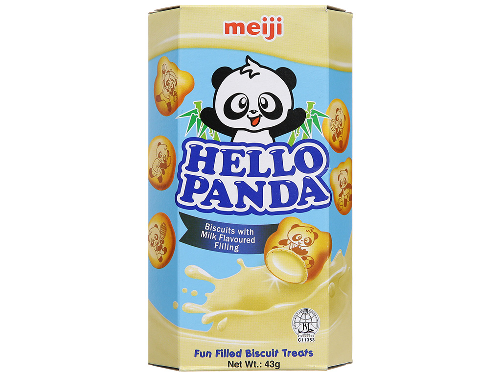 Bánh gấu nhân kem sữa Meiji 43g giá tốt tại Bách hoá XANH