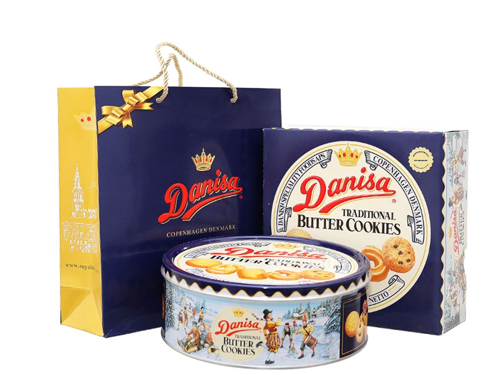 Bánh quy bơ Danisa hộp 454g 1