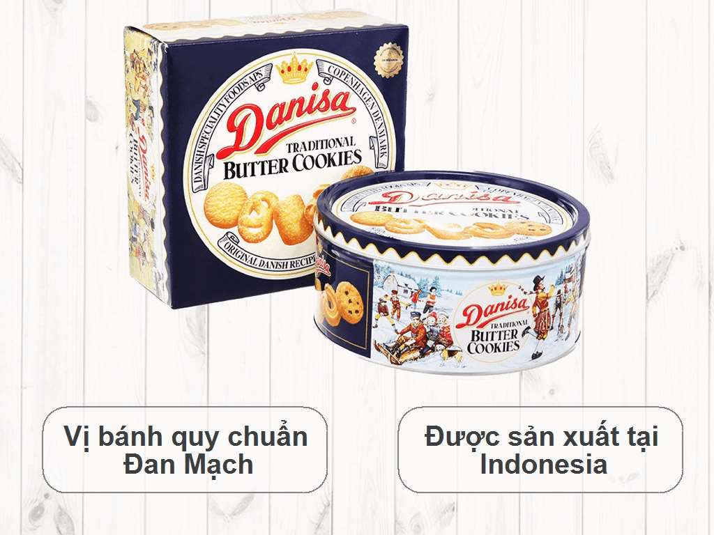 Bánh quy bơ Danisa hộp 454g 2