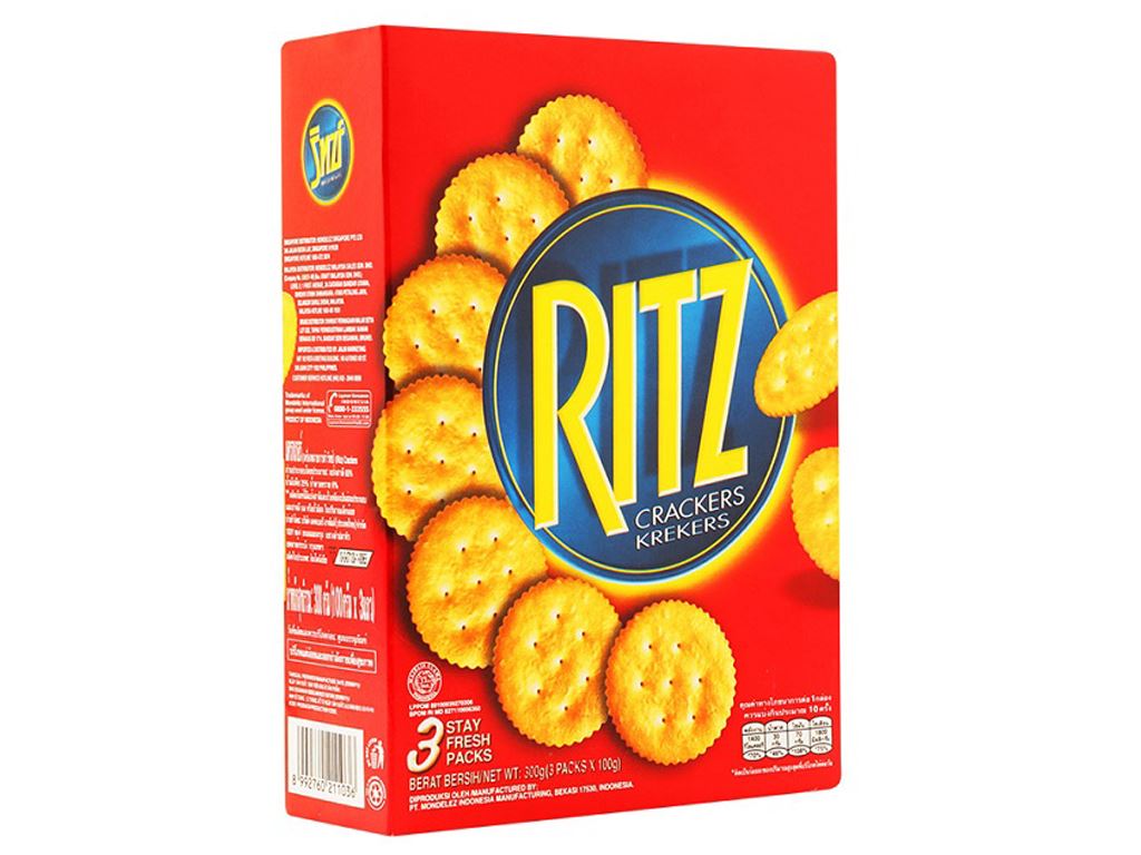 Bánh quy giòn cracker Ritz 300g giá tốt tại Bách hoá XANH