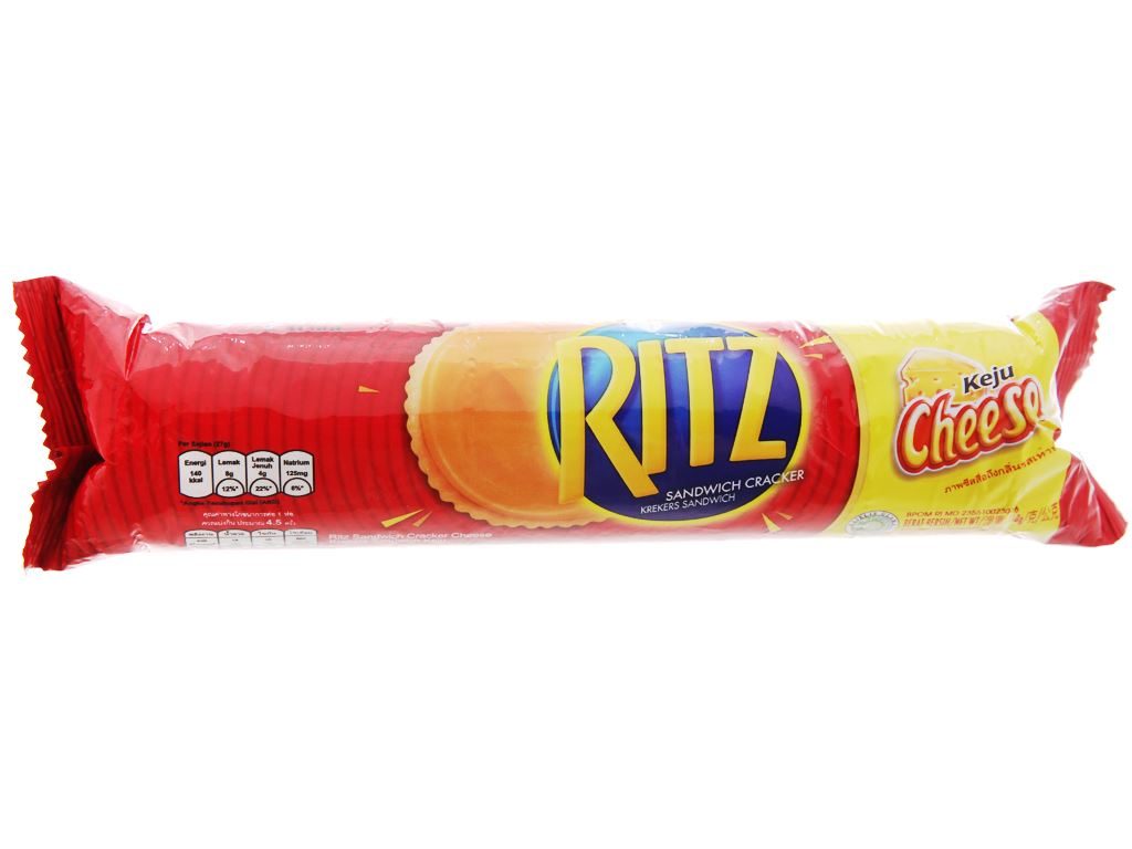 Bánh quy kẹp kem phô mai Ritz 118g giá tốt tại Bách hoá XANH