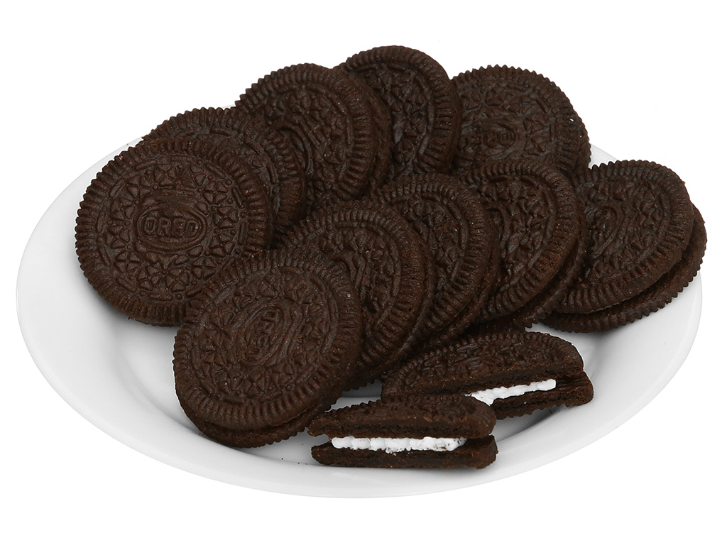 Bánh quy nhân kem vani Oreo gói 119.6g 10