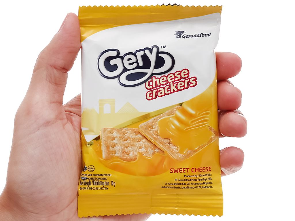 Bánh phô mai Gery 30 gói x 10g giá tốt tại Bách hoá XANH